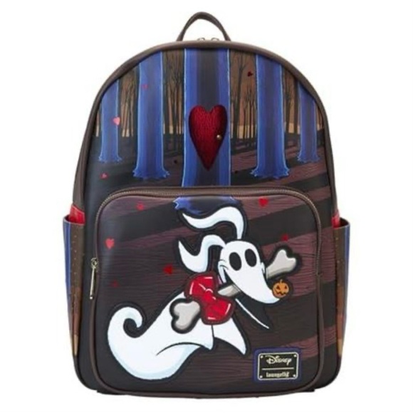 Disney Handbags - Loungefly Disney Nightmare Before Christmas Zero Full Size Backpack, NEW